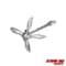 Extreme Max Extreme Max 3006.6663 BoatTector Galvanized Folding/Grapnel Anchor - 7 lbs. 3006.6663 - alternate 3